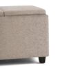 Avalon - Storage Ottoman - Natural - Image 8