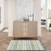Sphinx - Indoor & Outdoor Washable Non - Slip Accent Rug - Beige Multi / Green - Image 4