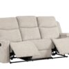 Galya - 3 Piece Living Room Set Sofa Loveseat Chair - Light Gray - Image 2