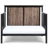 Connelly - 4 In 1 Convertible Crib - Black / Vintage Walnut - Image 4