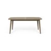 Modern Outdoor Dining Set With Expandable Acacia Wood Table And Iron Chairs - Gray - Image 13