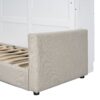 Queen Size Murphy Wall Bed With Sofa - White - Image 6