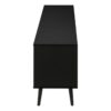 TV Stand, Console, Media Entertainment Center, Storage Cabinet, Modern Design - Black - Image 3