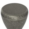 Preston - Metal Side Table - Antique Silver - Image 3