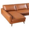 Garland - Left Sectional Sofa - Cognac - Image 3