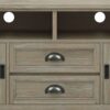 Burlington - TV Media Stand - Distressed Gray - Image 6