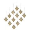 Christmas Ornaments, Decorative Hanging Ball Christmas Tree Ornaments For Holiday Party Decorations (Set of 12) - Gold - Image 8