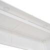 Full Size Murphy Wall Bed With Shelves And LED Lights - White - Image 10