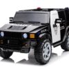 12V7A 30W*2 Four-Wheel Drive Leather Seat One Button Start, Forward And Backward, High And Low Speed, Music, Front Light, Power Display, Two Doors Can Open, 2.4G R / C, Seat Belt Four Wheel Absorber - Black - Image 4