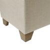 Soft Close Storage Bench Upholstered - Natural - Image 9