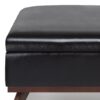 Owen - Square Coffee Table Storage Ottoman - Tanners Brown - Image 5