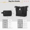 2 Piece Luggage Set With Bags Expanable Spinner Wheels ABS Lightweight Suitcase With Tsa Lock 20" / 24" - Dark Gray - Image 11