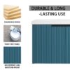 Contemporary Wall Mounted Bathroom Vanity With 3 Soft Close Doors - Lake Blue - Image 4