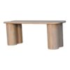 Twin Plank Marble Bench - Marble - Image 7