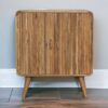 T Bar Ridged Cabinet - Brown - Image 10