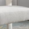 Contemporary Designed Fabric Upholstered Accent Chair Dining Chair For Living Room, Bedroom, Dining Room (Set of 2) - Beige - Image 16