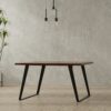 Lowry - Square Dining Table - Brown - Wood - Image 5