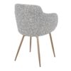 Boyne - Contemporary Chair (Set of 2) - Antique Copper / Dark Gray - Image 4