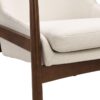 Accent Chair, Mid-Century Modern Armchair (Set of 2) With Solid Wood Frame, Reading Leisure Chair With High Back For Living Room - Beige - Image 10