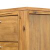6 Drawer Dresser - Natural Wood / Brown - Image 9