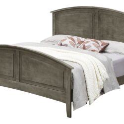 King Bed With Versatile Design Stylish - Gray