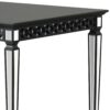 Varian II - Mirrored Dining Table - Black - Image 5