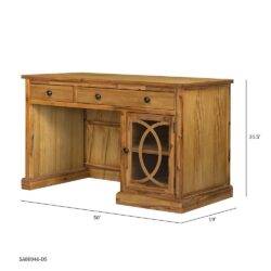 Desk Natural Wood - Brown