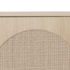 Corner Cabinet, Rattan Door, Freestanding Corner Tables For Small Spaces, Corner Shelf Stand For Living Room, Kitchen, Bathroom, Bedroom - Natural - Image 17