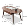 Capsule Centre Low Table With Drawers, Coffee Table - Natural - Image 11