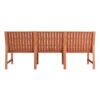 1 Piece Indoor / Outdoor 3 Seater Sofa, UV Resistant, Waterproof And Durable - Apricot Brown - Image 7