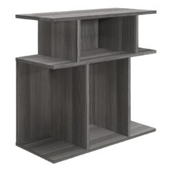 Accent Table, Side Contemporary - Gray