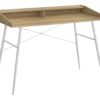 Computer Desk For Home Office, Laptop, Storage Shelves, Contemporary Versatile Placement - Natural - Image 2