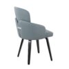 Dahlia - Contemporary Dining Chair (Set of 2) - Black / Gray - Image 4