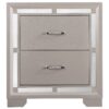 Alana - Nightstand - Silver Champagne - Image 2