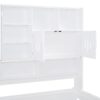 Twin Size Daybed With 2 Drawers And All In One Cabinet And Shelf - White - Image 11