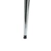 Modern Dining Chair (Set of 4), Cloth Upholstered, Electroplated Metal Legs, Versatile For Home Use - White - Image 6