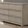 6 Drawer Dresser - Light Gray - Image 4