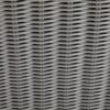 Modern Aluminum Lounge Chair Set With Rope Accents And Cushions For Indoor / Outdoor Spaces - Gray - Image 13