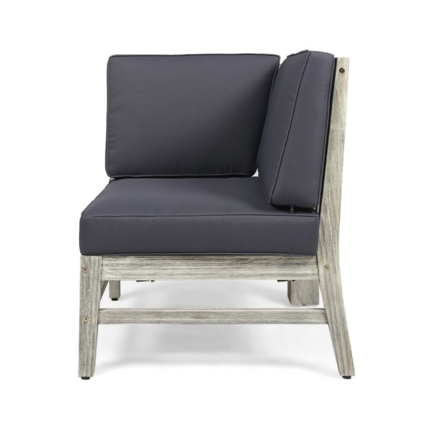 Perla - Corner Chair - Gray
