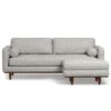 Morrison - Sofa And Ottoman Set - Mist Gray - Image 3