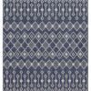Sunshine - 2'7" X 7'3" Indoor, Outdoor, Polypropylene Area Rug - Blue - Image 2