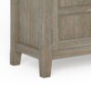 Burlington - Low Storage Cabinet - Distressed Gray - Image 5