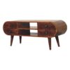 Circular, Media Unit - Chestnut - Image 2