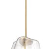 Soiree - 4 Candle Lights Pendant - Clear / Gold - Image 3