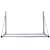 Wall-Mounted Folding Tire Storage, 30.5 To 50.5" Wide, Supports 300 Pounds - Silver - Image 3