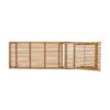 Nadine - Stylish Chaise Lounge Chair - Teak - Image 6