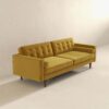 Casey - Mid Century Modern Sofa - Gold - Image 5