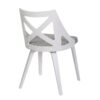 Charlotte - Farmhouse Chair (Set of 2) - White / Light Gray - Image 4