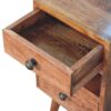 Mini Classic Multi Bedside Table - Caramel - Image 2