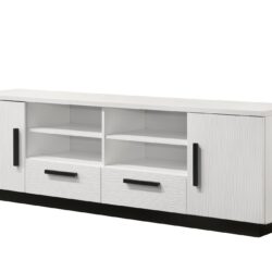 Matilda - TV Stand With Drawers - White Finish